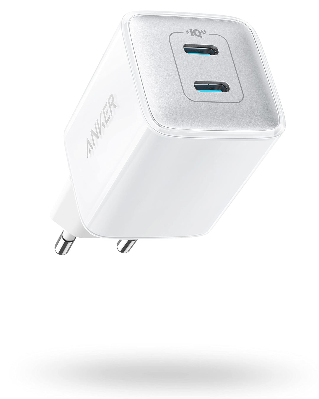 Anker 521 Ladegerät, Anker Nano Pro, Kompaktes 40W PIQ 3.0 Dual-Port USB-C Netzteil, Kompatibel mit