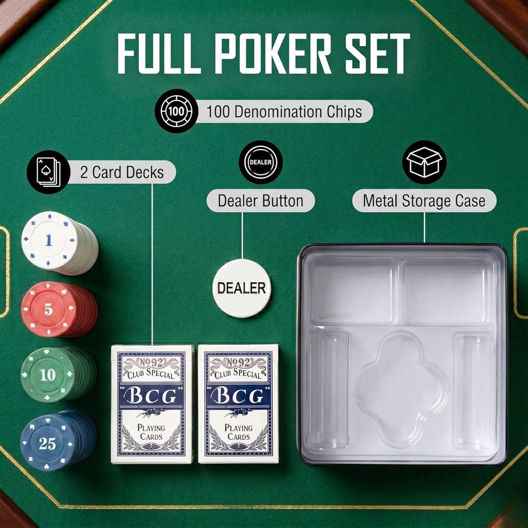 MAGIC SELECT Poker Set Spiel. Texas Holdem Poker Set Tragbar. Poker Komplett 100 Poker Chips, 2 Kart