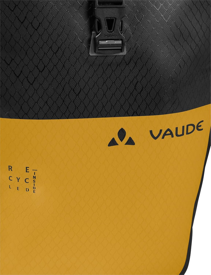 VAUDE Fahrradtaschen für Gepäckträger Aqua Back Color (Rec), in gelb, 2X Hinterradtasche wasserdicht