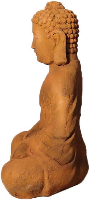 Lüllmann XL Buddha Figur 58cm Skulptur Steinoptik Indoor-Outdoor Buddha 406178