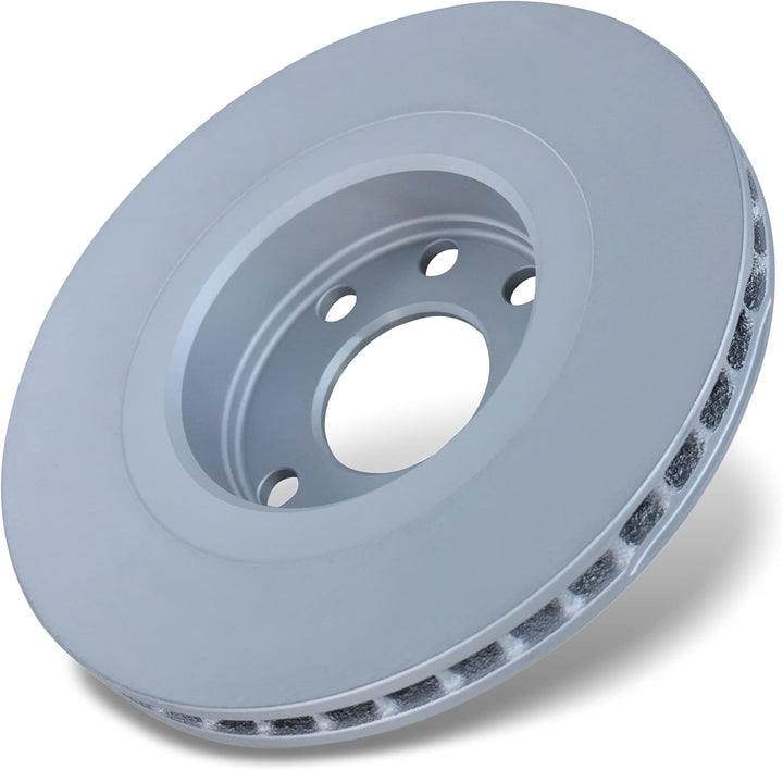 ATE Bremsenset Vorderachse inkl. Bremsscheiben vorne Ø 256 mm belüftet und Bremsbeläge vorne Kompati