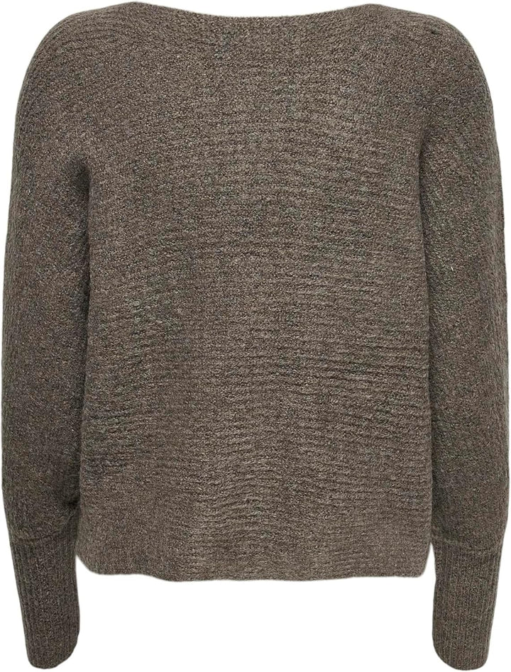 ONLY Damen Onldaniella L/S KNT Noos Pullover XS Major Brown, XS Major Brown