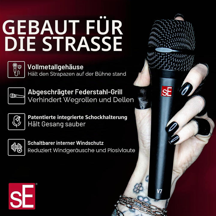 SE ELECTRONICS V7 Red - Gesangsmikrofon