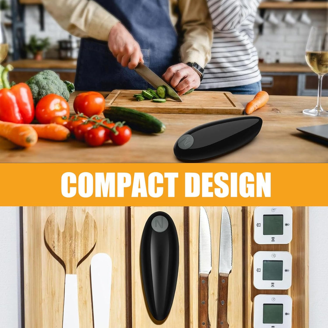 Dosenöffner Elektrisch, One-Touch Batteriebetriebener Dosenöffner Leicht zu Öffnende Runde Dosen all