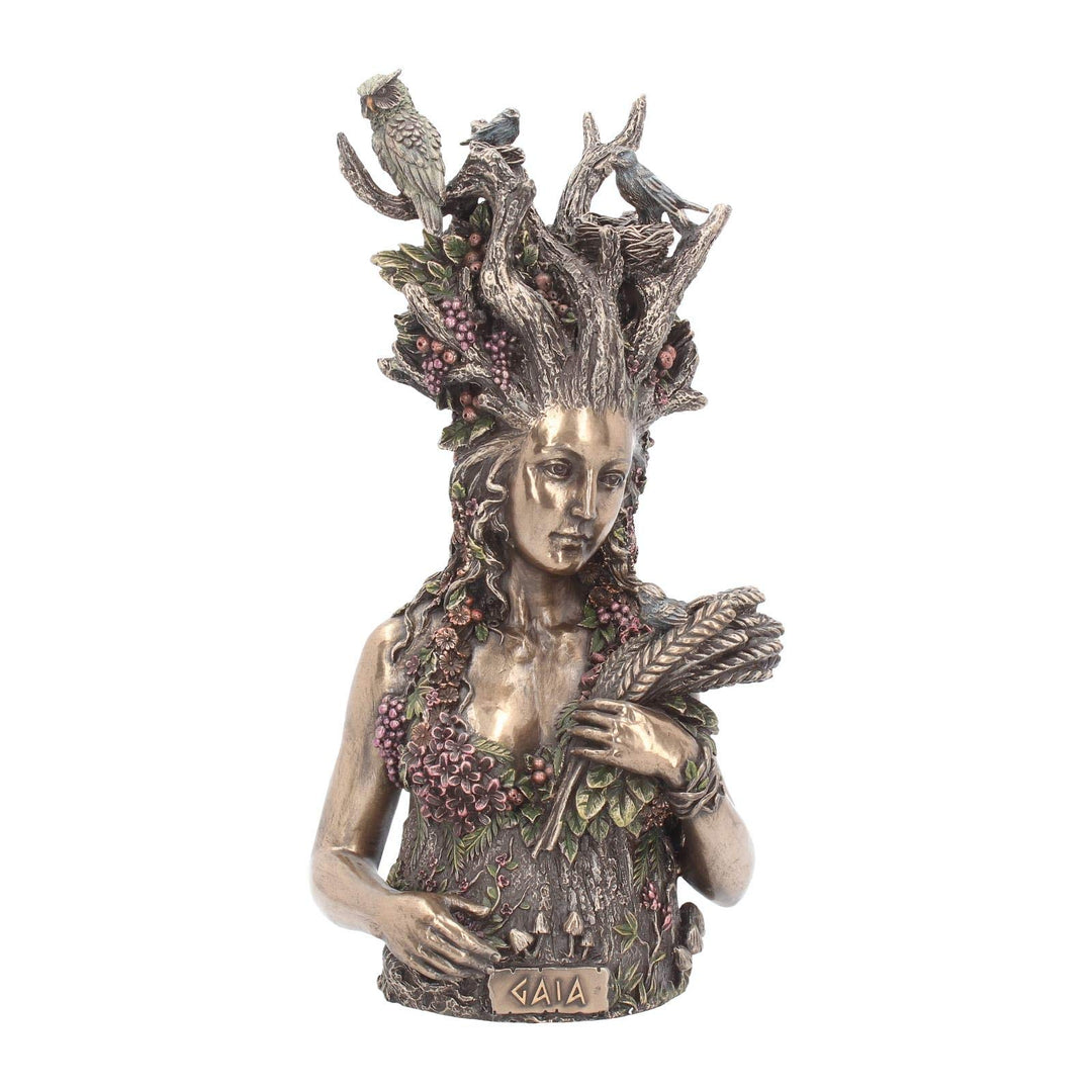 Nemesis Now Figur Gaia Büste 30cm Bronze