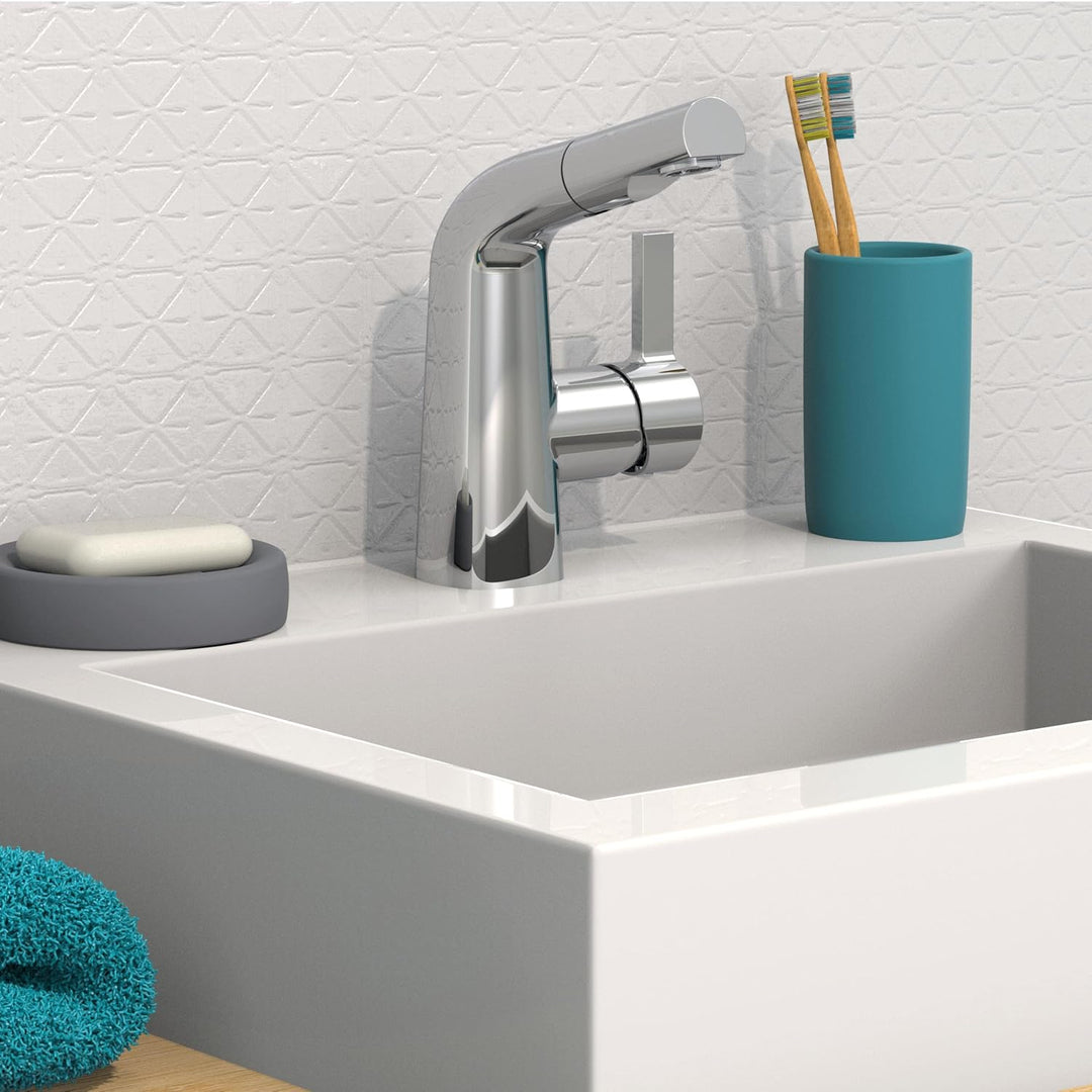EISL COOL Waschtischarmatur mit herausziehbarer Brause zum Haarewaschen, wassersparender Wasserhahn,