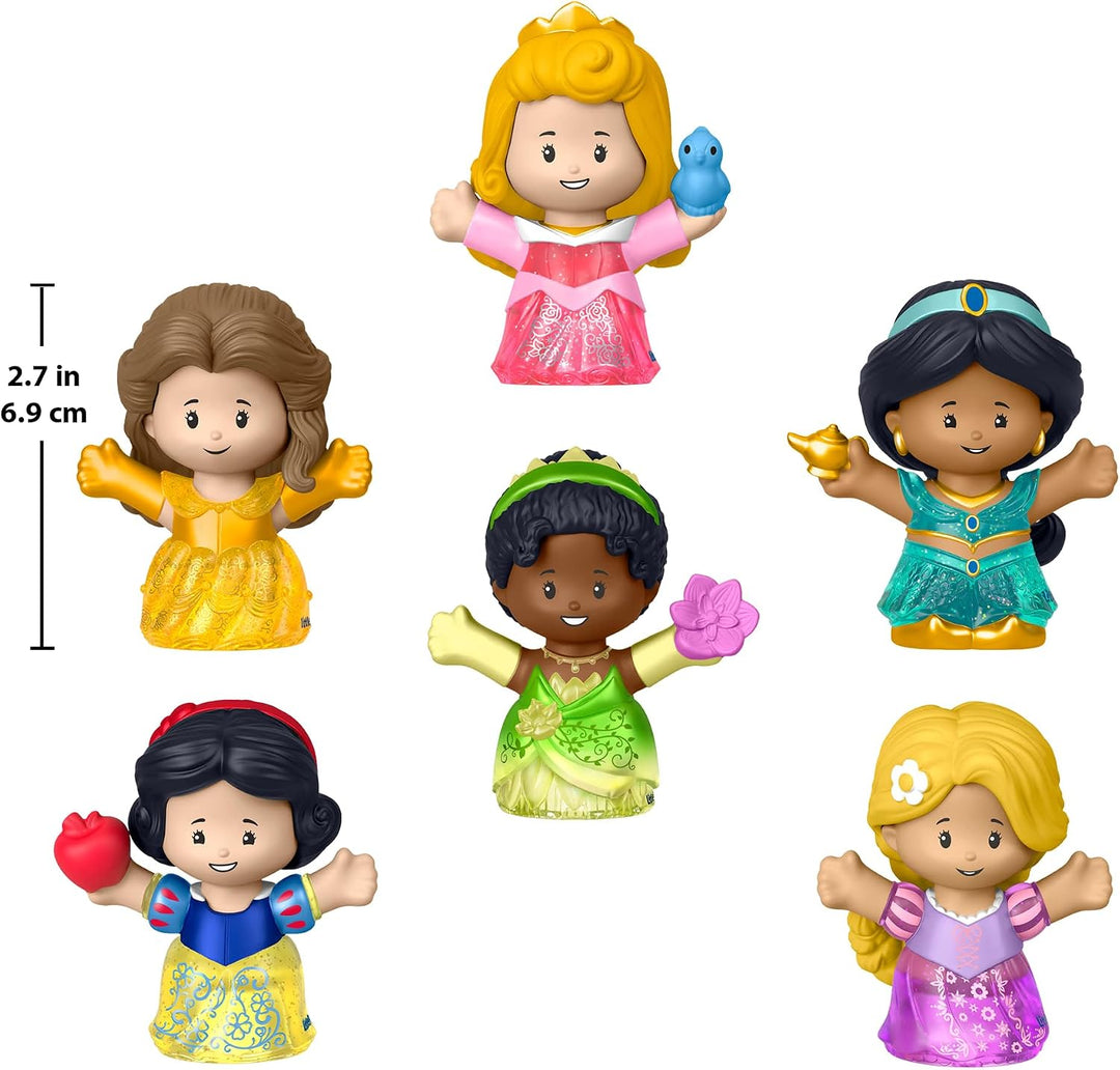 Fisher-Price Little People DISNEY Princess Figurenset Glitzer-Kleider Figurenset