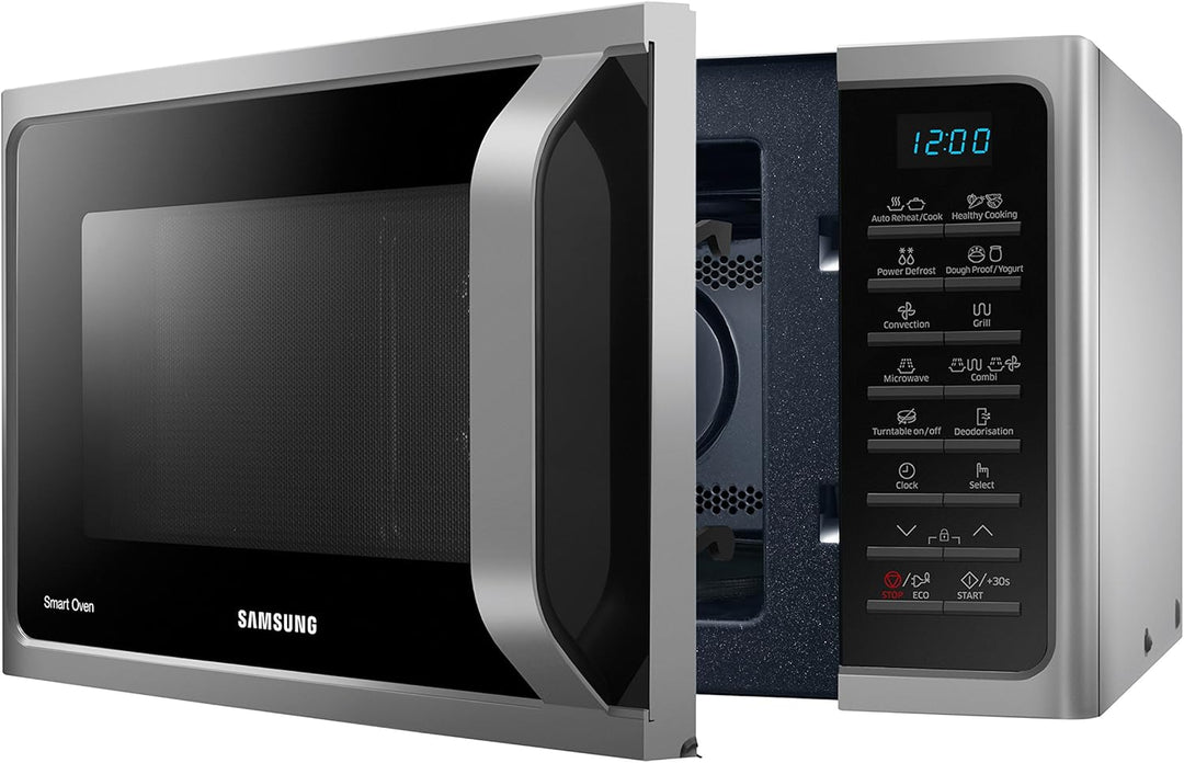 Samsung mc28h5015cs/EN, Silber/Schwarz, Silber / Schwarz