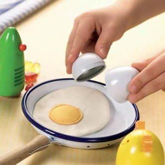 HABA 1528 Spiegelei, pfiffiges Zubehör für Kaufladen und Kinderküche, Kleinkindspielzeug ab 3 Jahren