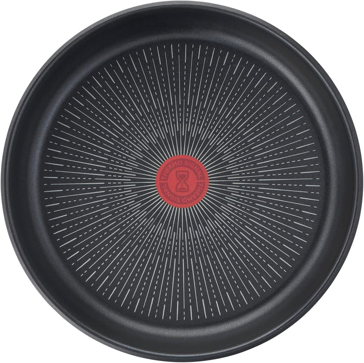 Tefal Ingenio Preference Bratpfanne 28 cm, stapelbar, Edelstahl, sichere Antihaftbeschichtung, Induk