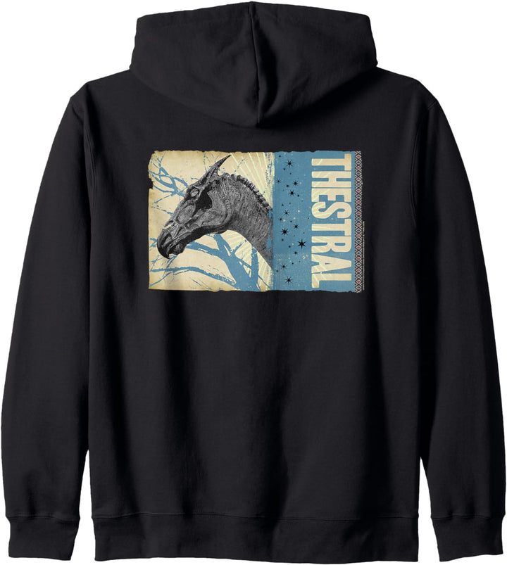 Harry Potter Thestral Artsy Collage Kapuzenjacke