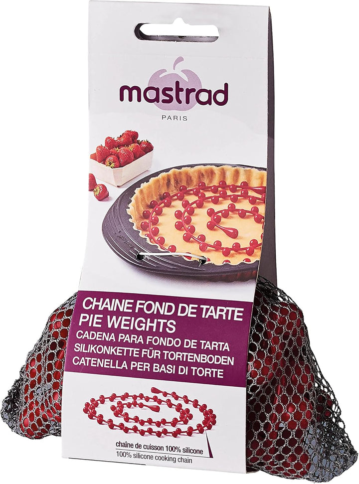 Mastrad Blindback-Kette für Tortenboden 1,25m - Silikon Kuchen - zum Backen/Blindbacken/Baking von K