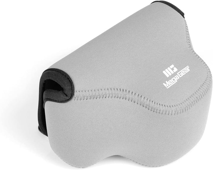 MegaGear Ultraleichte Neopren-Kameratasche kompatibel mit Nikon Z fc (16-50mm) (Gray), MG2012, Gray