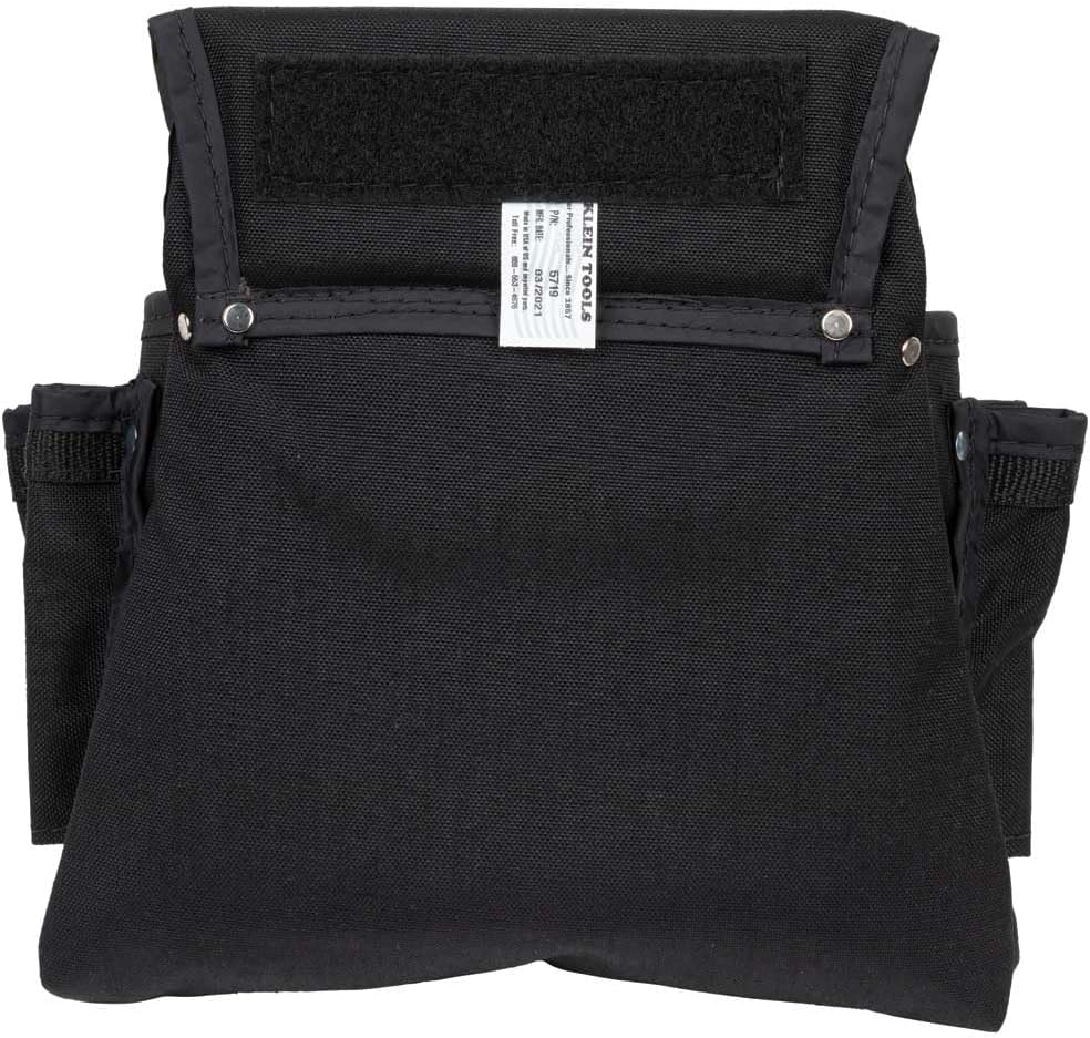 Klein Tools 5719 Powerline 18-pocket schwarz Nylon Elektriker-Werkzeugtasche, 5719