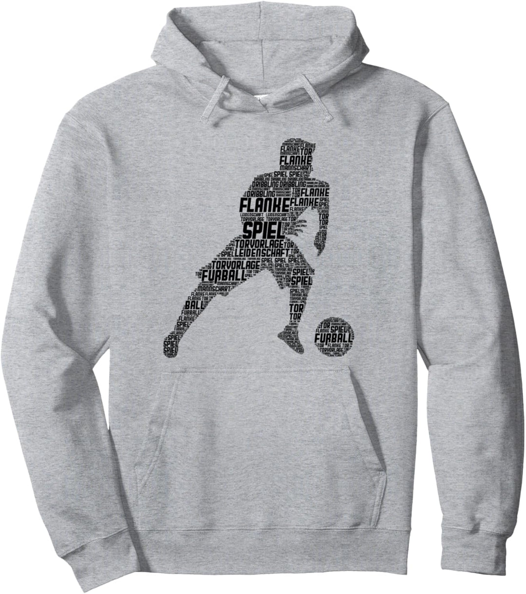 Fussball Fussballer Kinder Jungen Männer Pullover Hoodie