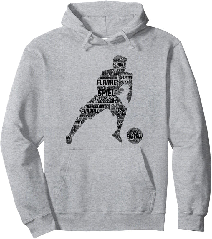 Fussball Fussballer Kinder Jungen Männer Pullover Hoodie