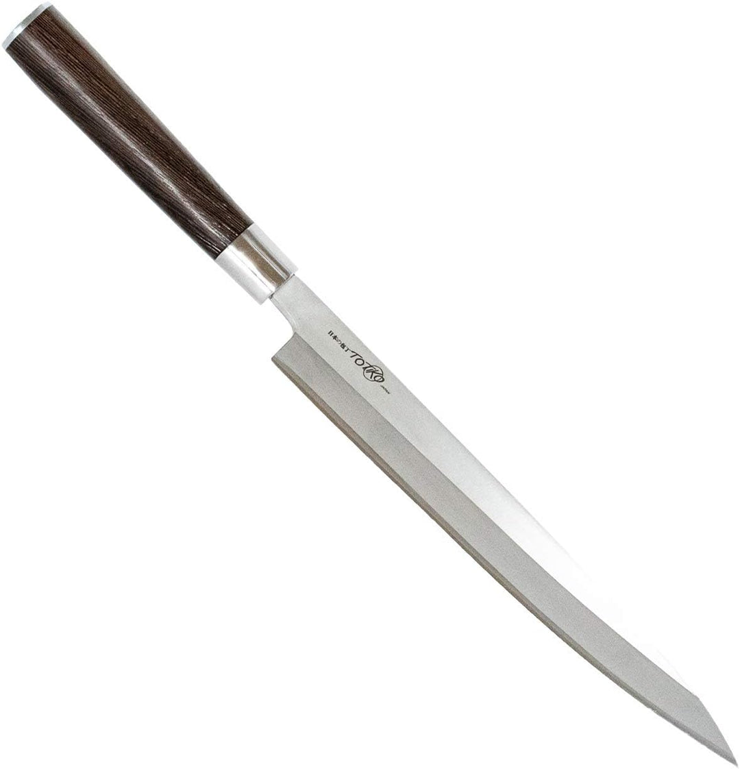 Totiko Japan Knives, professionelles Japanisches Küchenmesser - Sashimi YANAGIBA Sakai Messer mit 24