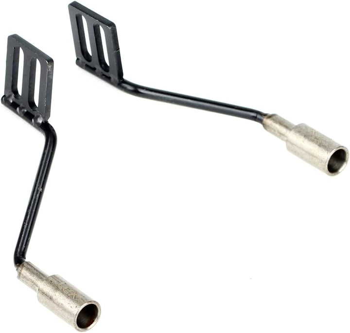 LCX Racing 1/10th RC Crawler Auto Karosserieteile Metall Auspuffrohre für Traxxas TRX4 TRX6, Upgrade