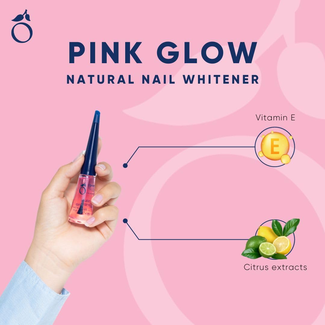 Herome Combi-Pack Natural Nagelaufheller (Nail Whitener) Pink Glow & Nagelaufheller (Nail Whitener)