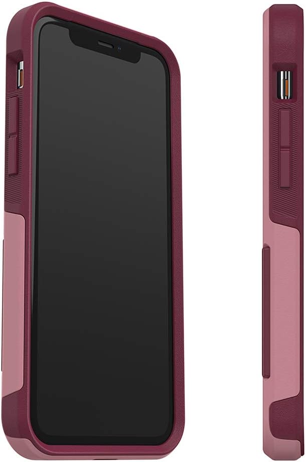 OtterBox Commuter Series Schutzhülle für iPhone 11 Pro Max, Motiv CUPIDS WAY (Rosémarine-Rosa/Pflaum