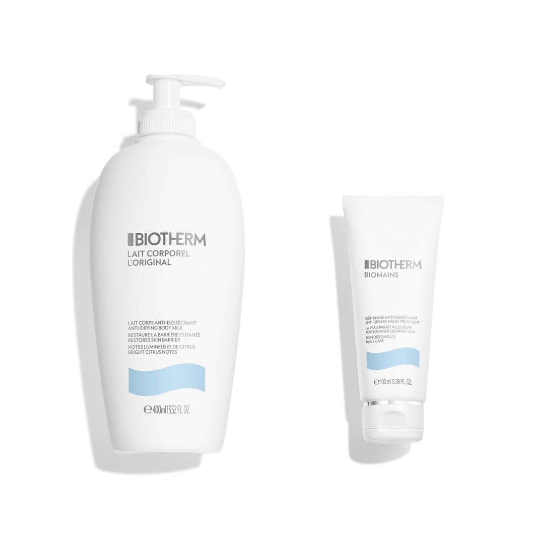 Biotherm Lait Corporel L'Original, feuchtigkeitsspendende Körperlotion mit Life Plankton für geschme