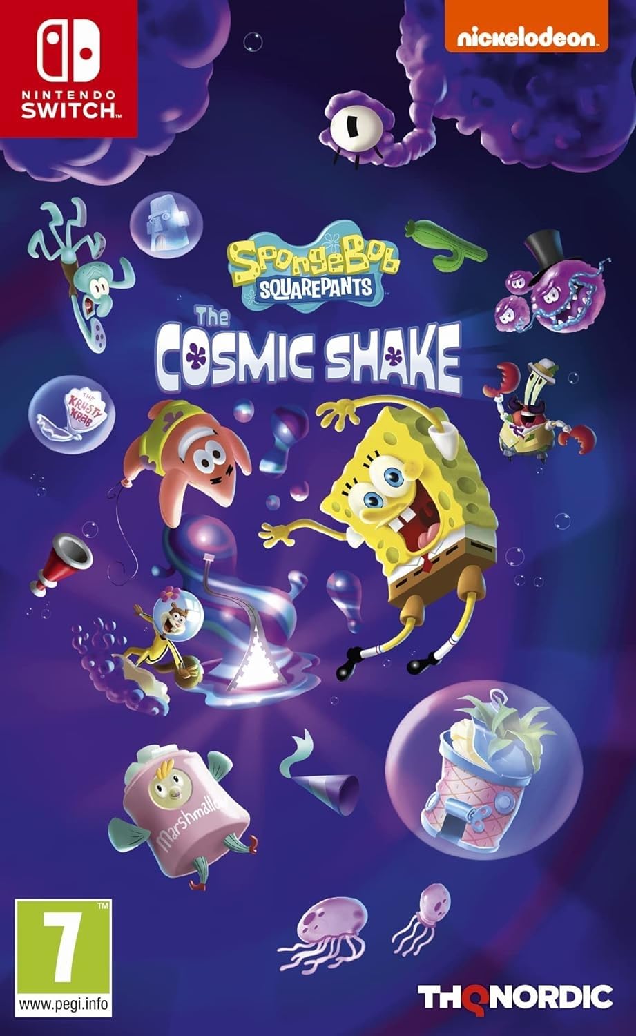 THQ Nordic SpongeBob Schwammkopf Cosmic Shake Switch ESP Nintendo Switch, Nintendo Switch