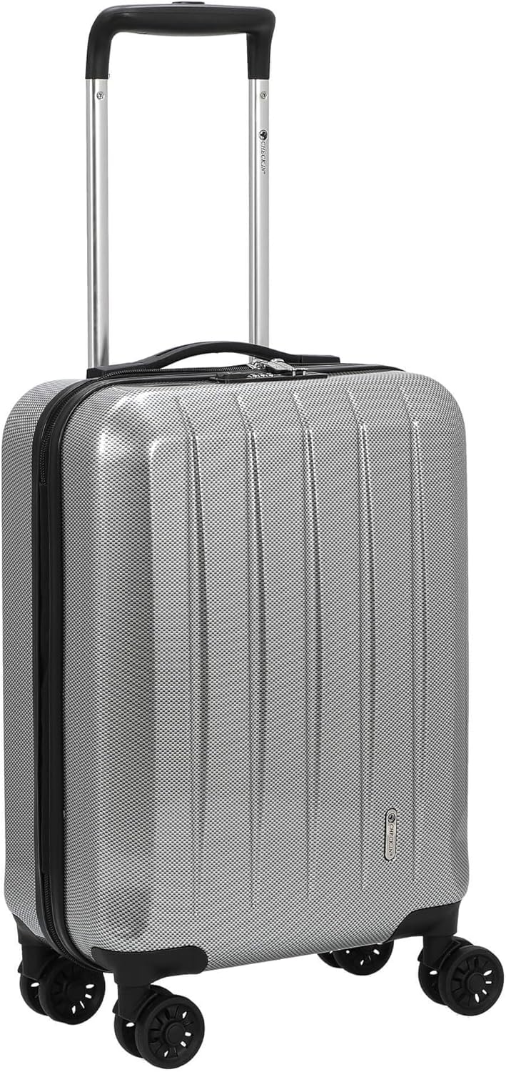 CHECK.IN London 2.0 4-Rad Kabinentrolley 55cm silber