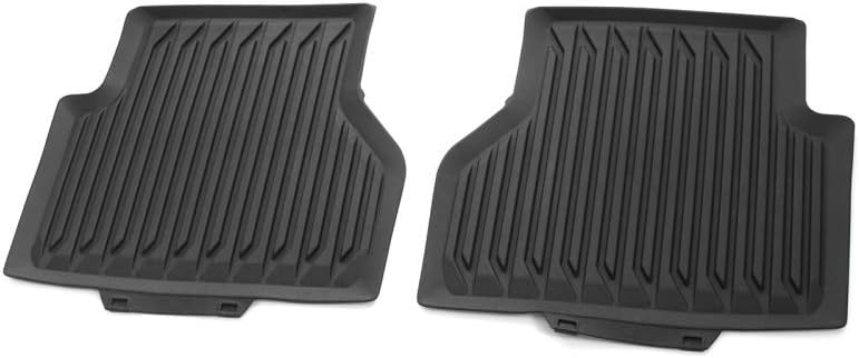 Audi 4K0061511A041 Gummi Fussmatten 2X Gummimatten hinten Allwettermatten, ohne Befestigungspunkte