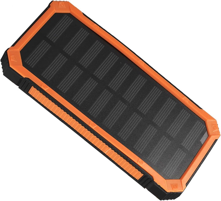 20000MAH Solar Power Bank Tragbares Ladegerät, Dual USB Solar Panel Ladegerät mit Schnellem Gebühren