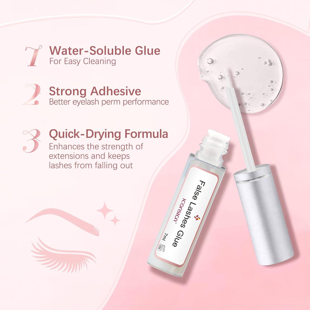 ICONSIGN Lash Lift Kit (2. Generation), Professionelles semipermanentes Wimpernverlängerungsset für