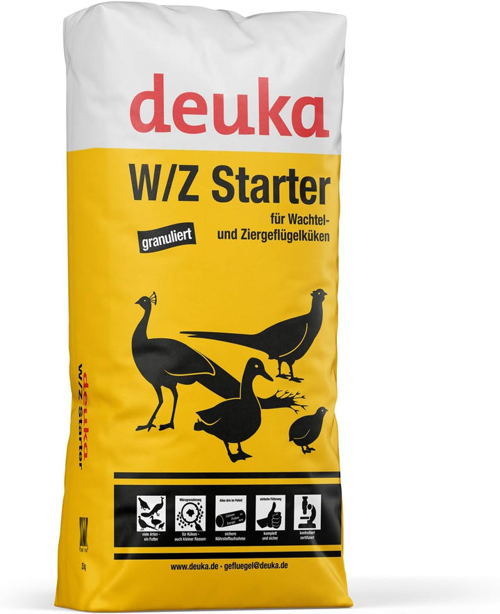 Deuka Wild und Ziergeflügel STARTER 25Kg