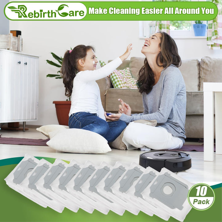 Rebirthcare 10 stück i7 beutel für irobot für roomba i7 i7+ i7 plus s9 s9+ i3 i3+ i4 i4+ i6 i6+ i8 i