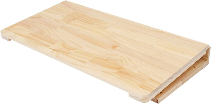Wandklapptisch Klappkonsole 80x50x30cm Wand Montierter Klapptisch, Holzfarbe Faltbarer Esstisch, Kle