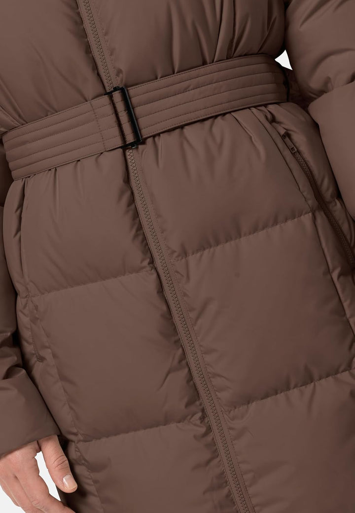 Jack Wolfskin Damen Frozen Lake Coat W Daunenmantel M Hazelnut Brown, M Hazelnut Brown