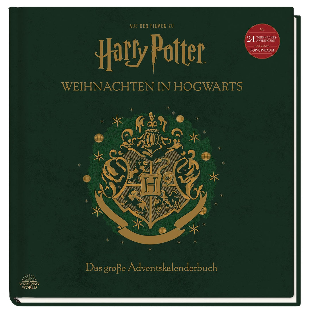 Aus den Filmen zu Harry Potter: Weihnachten in Hogwarts: Das grosse Adventskalenderbuch: Mit 24 Weih