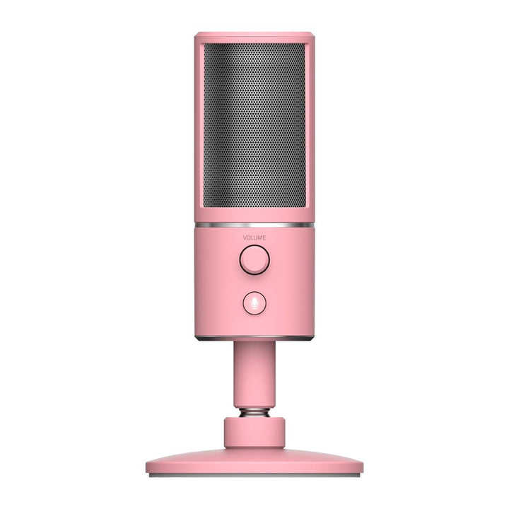 Razer Seiren X - USB Kondensator-Mikrofon für Streaming (Kompakt mit Schockdämpfer, Superniere Aufna