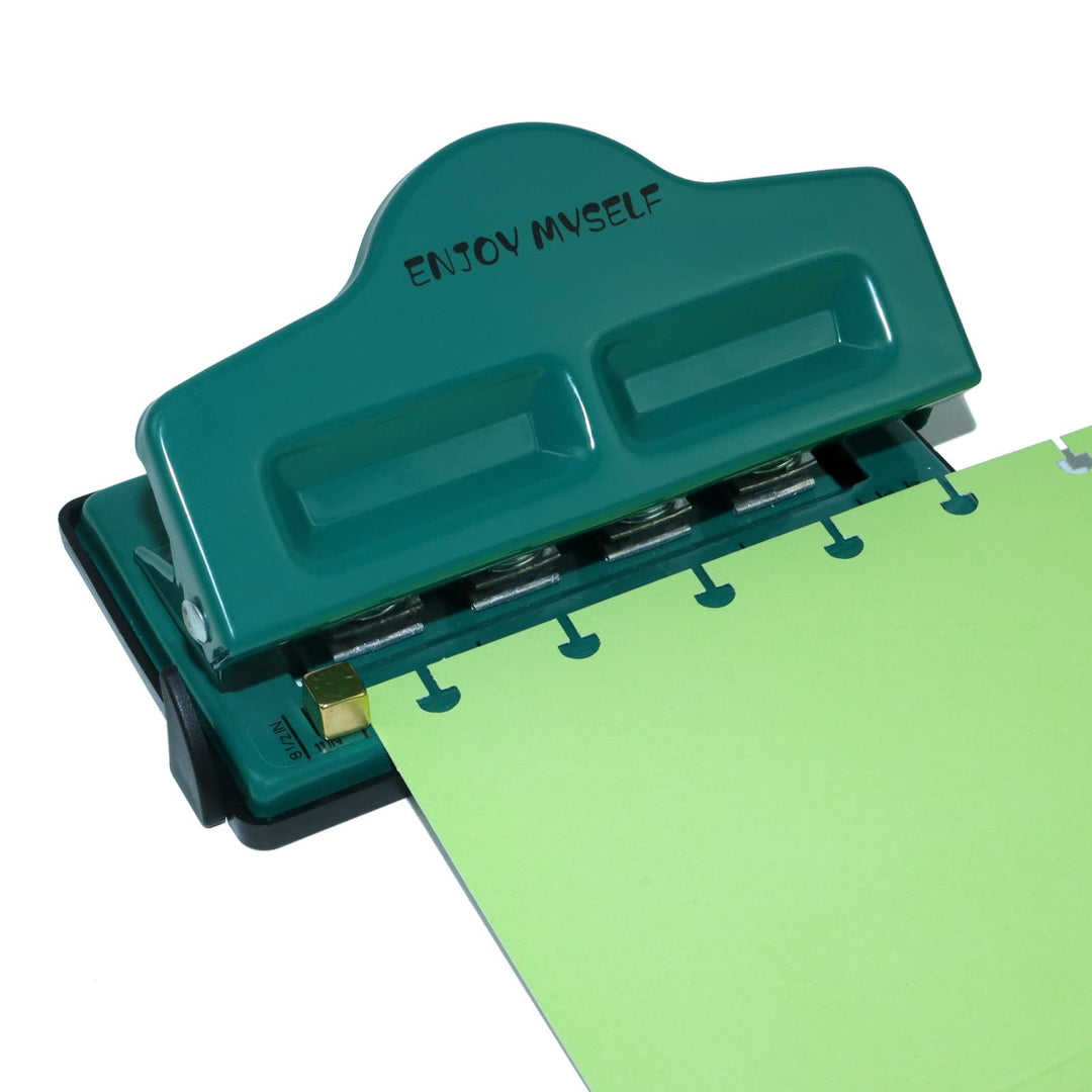 Enjoy Myself Pilz-Locher für alle Papiergrössen, Happy Planner Papierstanzer für Scheibengebundene P