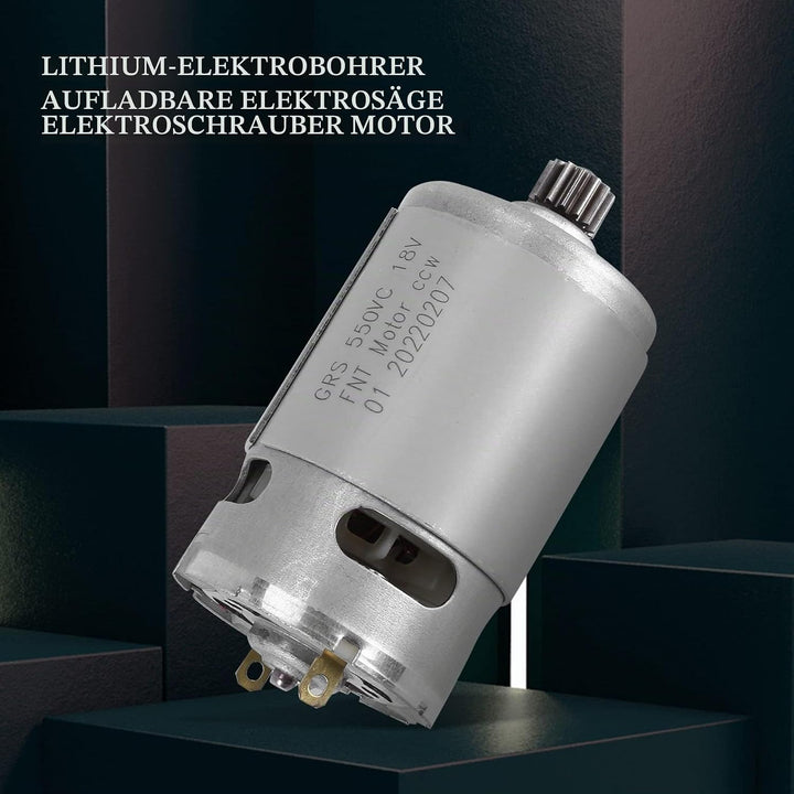 GRS550VC 14 Zähne DC-Motor 21500-29000 RPM Motor Lithium-Bohrmaschine DC 18 V für elektrische Säge,