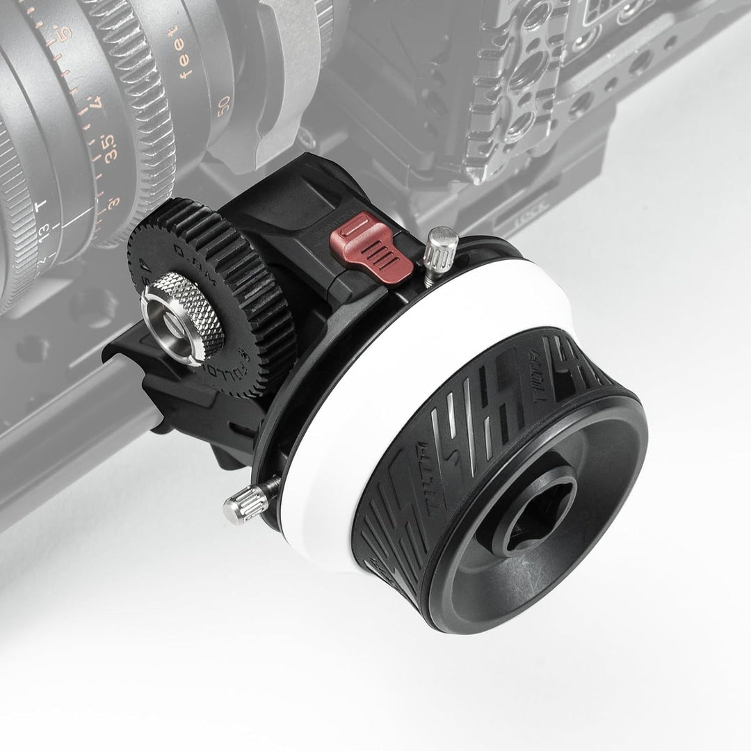 TILTA Pocket Follow Focus mit A/B Marks, Lens Zoom Control für DSLR Mirrorless Cameras, mit 0.8mm Pi