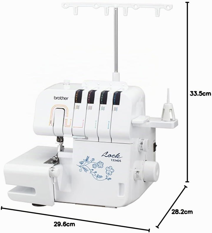 Brother 1334DS (Exklusive Edition) Overlock Nähmaschine mit Differentialtransport, Overlockmaschine,