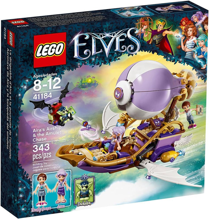 LEGO Elves Aira's Airship & the Amulet Chase 41184 New Toy for March 2017