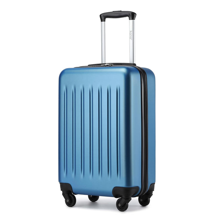 KONO Hartschale Koffer Trolley Rollkoffer Handgepäck Koffer Zwillingsrollen ABS Handgepäck Bordgepäc