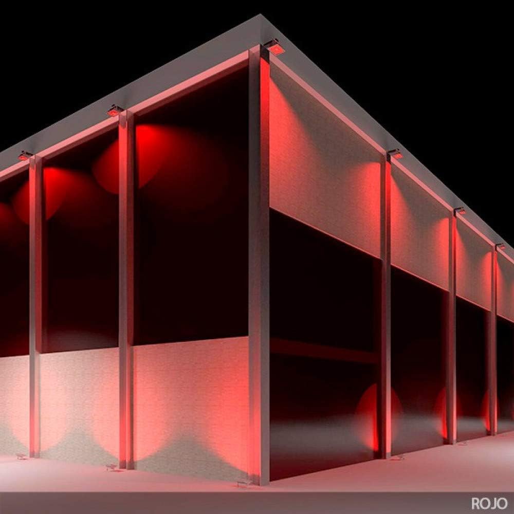 LED Scheinwerfer Flutlicht 50W 4.250Lm IP65 Brico Rot 30.000H [BQFS29050B-R] | Greenice, Rot
