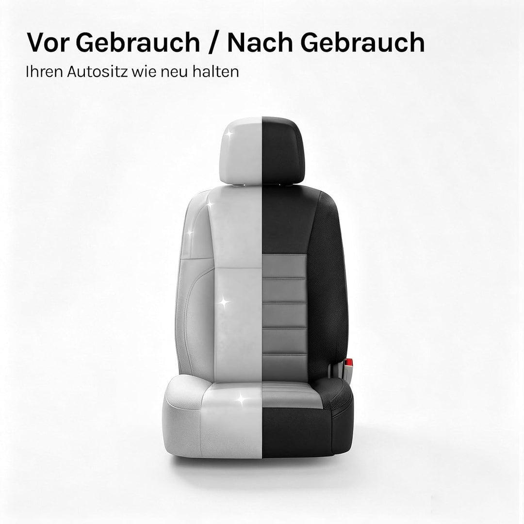 WOLTU 2er Sitzbezüge Auto Einzelsitzbezug universal Grösse, Komplettset, grau, grau