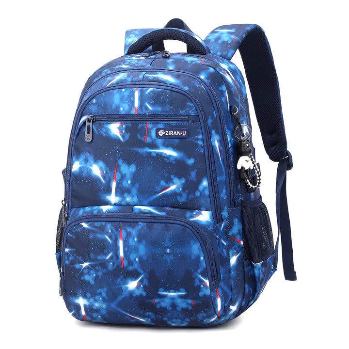 Amythe Schulrucksack Jungen Teenager Schulranzen, Schultasche mit Trolleygurten 16 Inch Wasserdicht