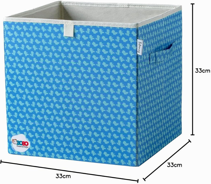 meets Bobo Siebenschläfer Aufbewahrungsbox mit Streuprint für Kinder – Box mit dem beliebten Siebens