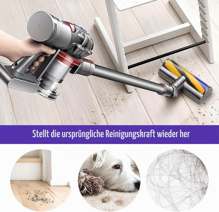 1 Stück Bürste Kompatibel mit Dyson V12/V15/Slim,für Dyson V12/V15 Slim Staubsauger Softwalzen,Ersat