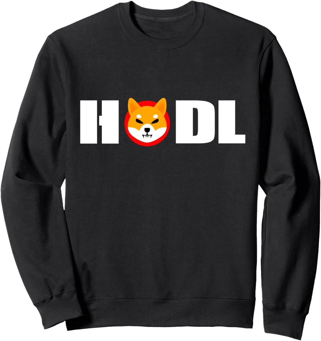 HODL Shiba Inu To The Moon Lustiger Shiba Inu Crypto Sweatshirt