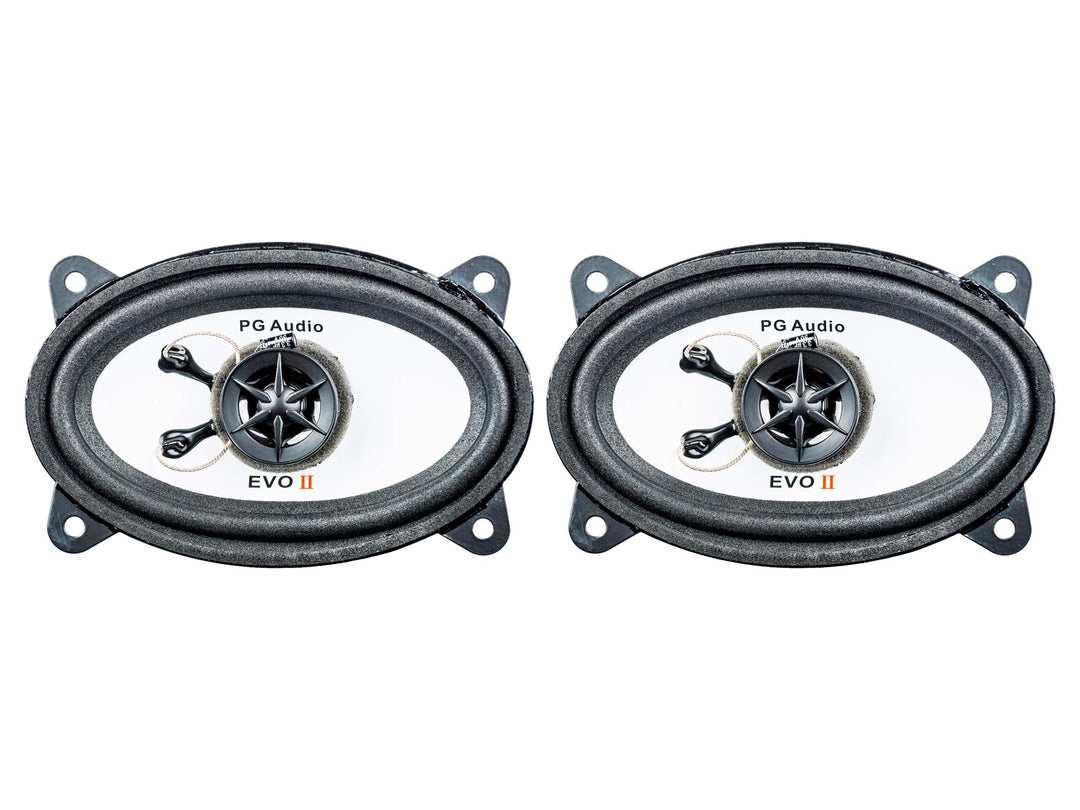 9x15 cm 2 Wege Koax-Lautsprecher 4x6 Zoll 160 Watt 1 Paar