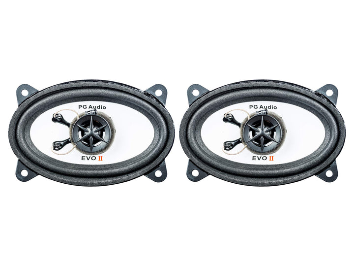 9x15 cm 2 Wege Koax-Lautsprecher 4x6 Zoll 160 Watt 1 Paar